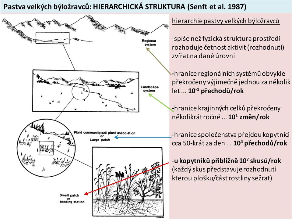 úrovni hranice regionálních systémů obvykle překročeny výjimečně jednou za několik let.