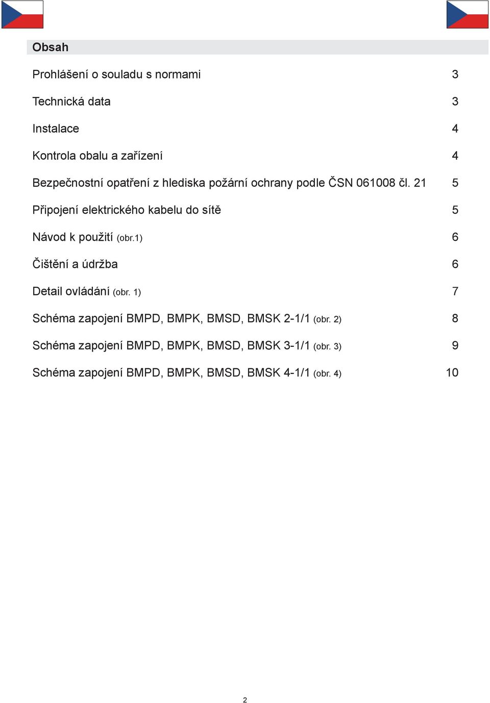 21 5 Připojení elektrického kabelu do sítě 5 Návod k použití (obr.1) 6 Čištění a údržba 6 Detail ovládání (obr.