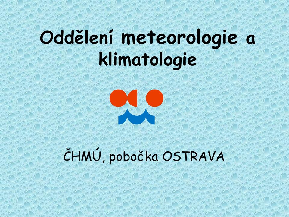 klimatologie