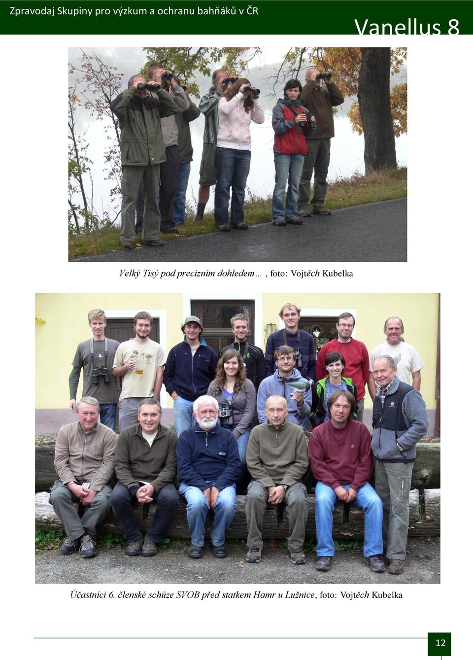 členské schůze SVOB před statkem