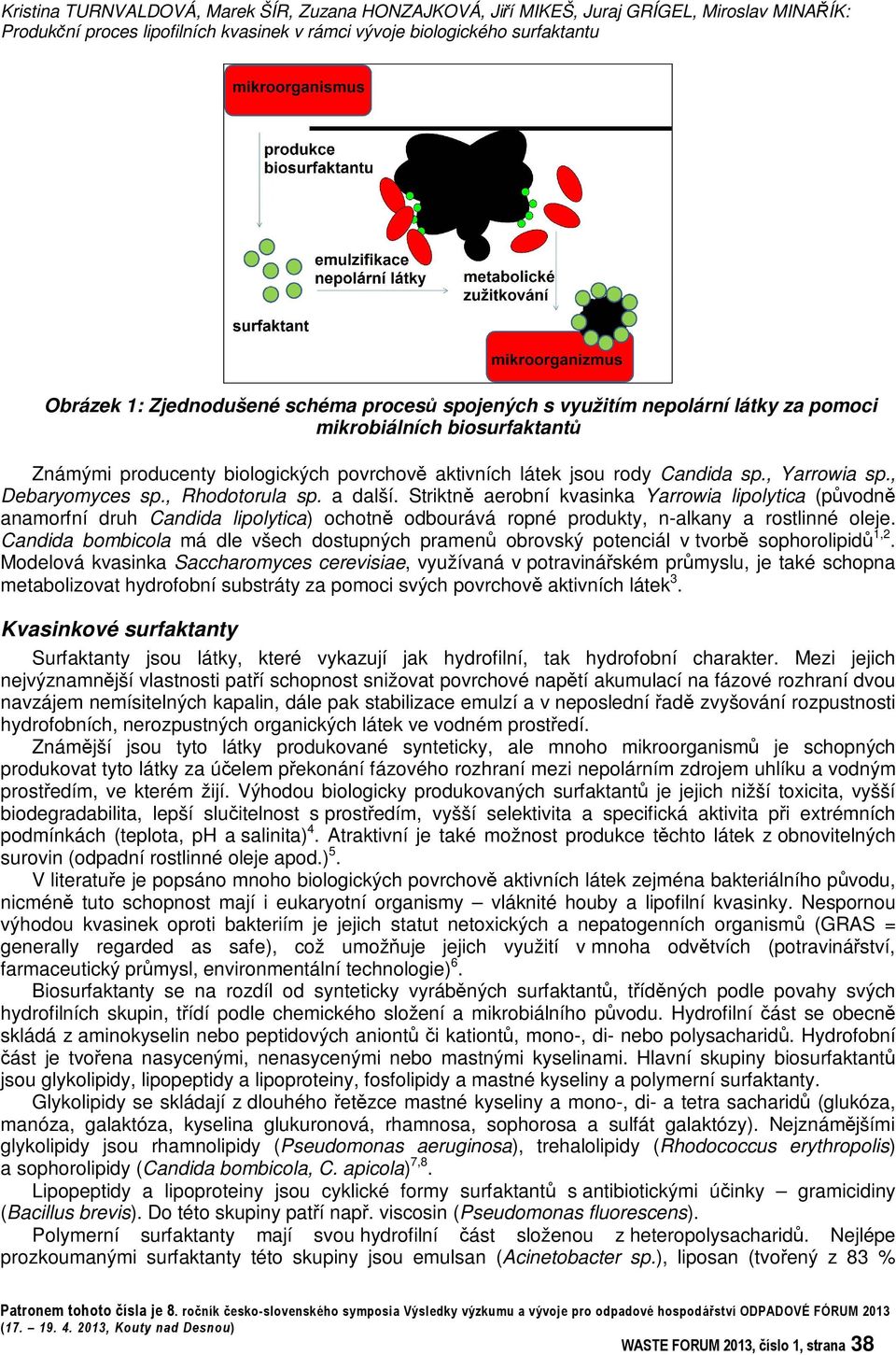 Striktn aerobní kvasinka Yarrowia lipolytica (pvodn anamorfní druh Candida lipolytica) ochotn odbourává ropné produkty, n-alkany a rostlinné oleje.