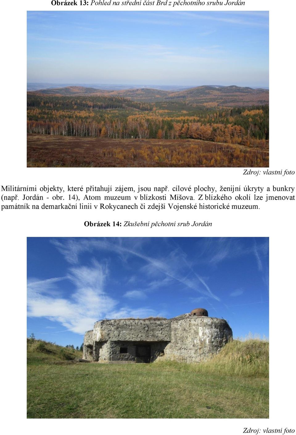 14), Atom muzeum v blízkosti Míšova.