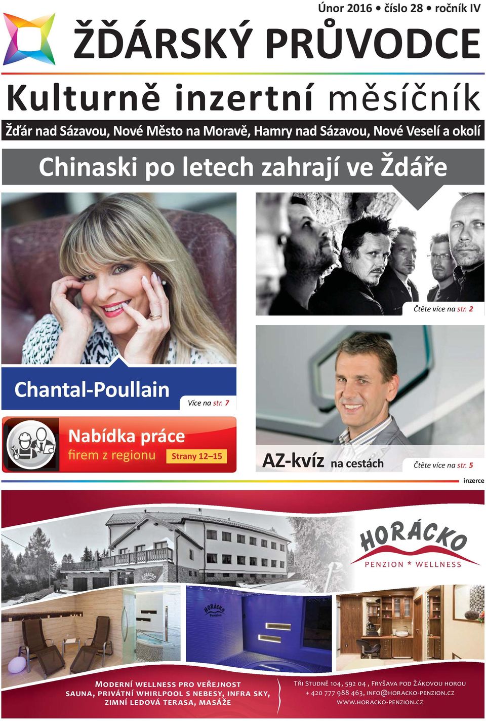 7 Nabídka práce Strany 12 15 AZ-kvíz na cestách t te více na str.
