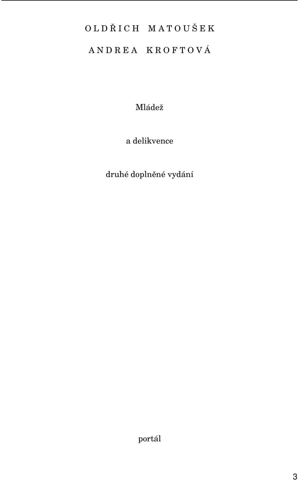 Mládež a delikvence