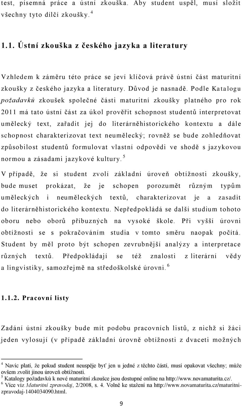 Didaktická interpretace vybraných textů Karla Čapka (v souvislosti s novou  podobou maturitní zkoušky) - PDF Stažení zdarma
