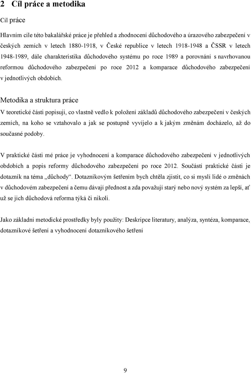 v jednotlivých obdobích.