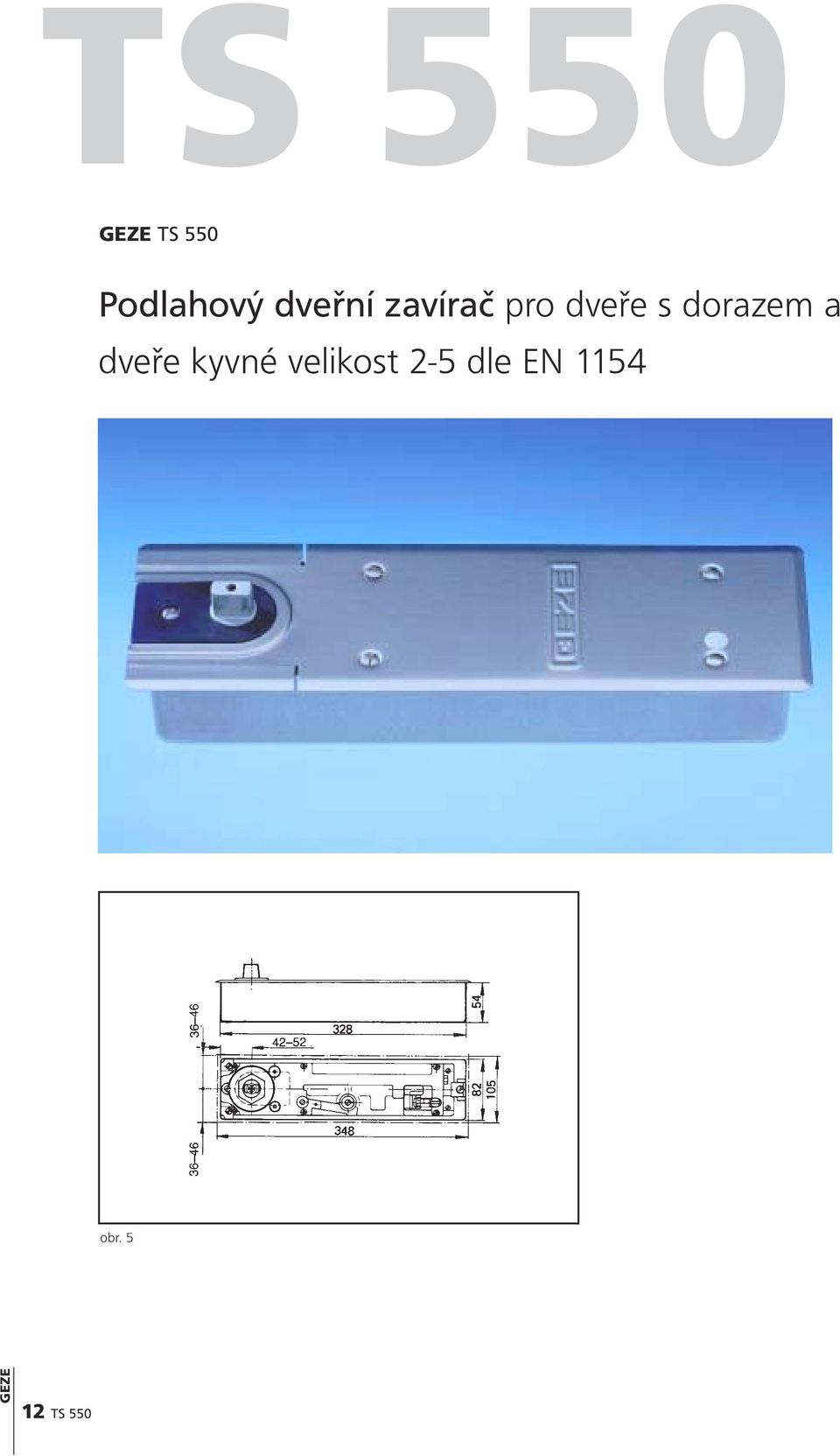 dorazem a dveře kyvné