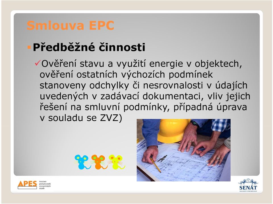 či nesrovnalosti v údajích uvedených v zadávací dokumentaci, vliv