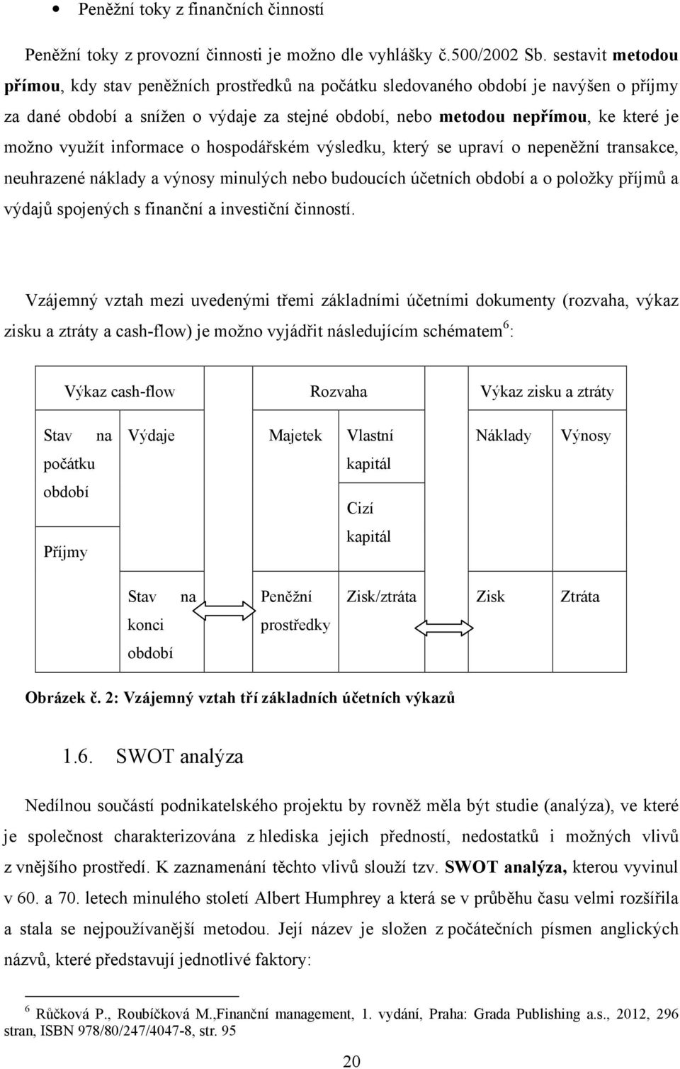 využít informace o hospodářském výsledku, který se upraví o nepeněžní transakce, neuhrazené náklady a výnosy minulých nebo budoucích účetních období a o položky příjmů a výdajů spojených s finanční a