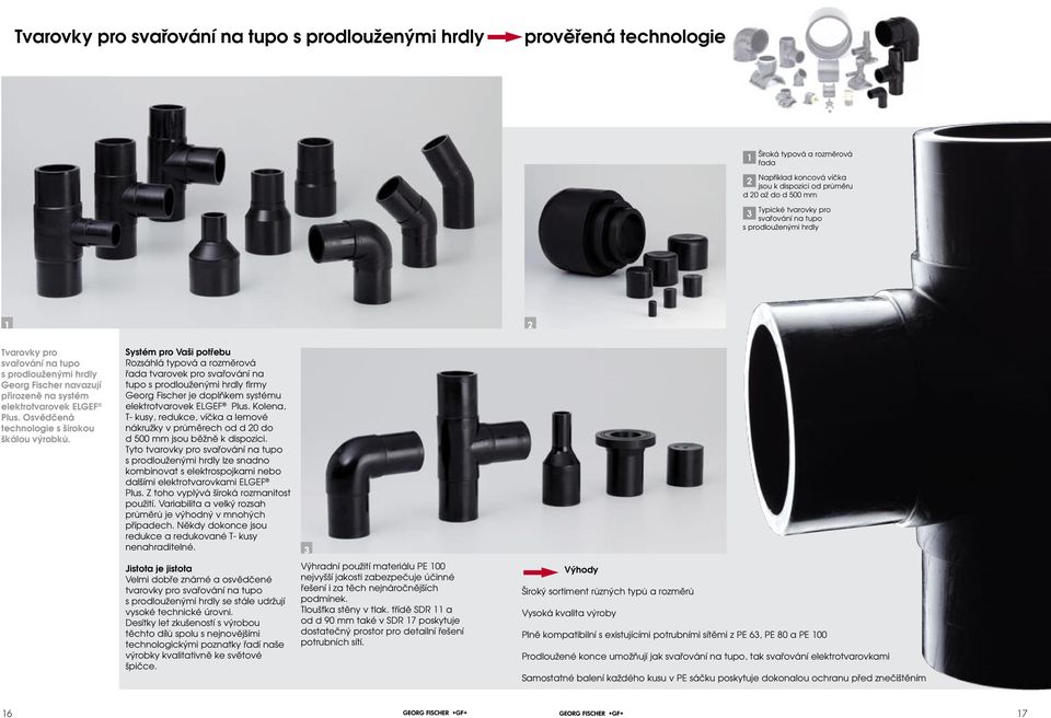 Osvědčená technologie s širokou škálou výrobků.