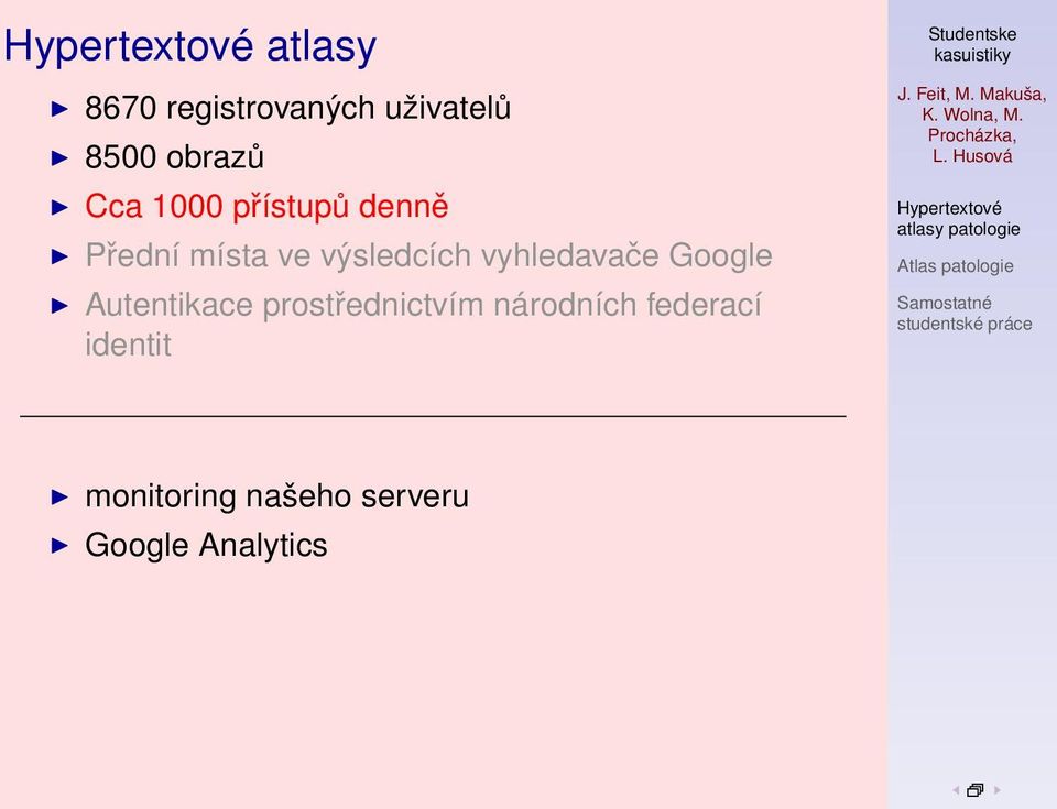 vyhledavače Google Autentikace prostřednictvím