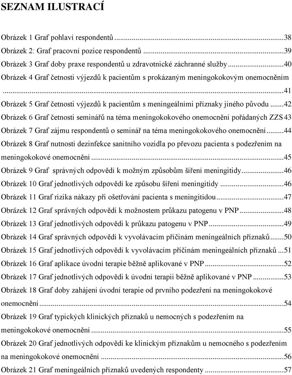 .. 42 Obrázek 6 Graf četnosti seminářů na téma meningokokového onemocnění pořádaných ZZS 43 Obrázek 7 Graf zájmu respondentů o seminář na téma meningokokového onemocnění.