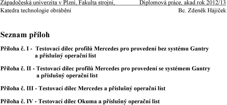 operační list Příloha č.