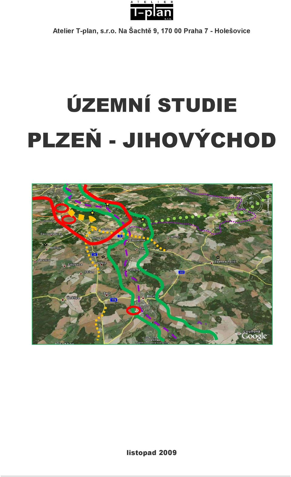 - Holešovice ÚZEMNÍ STUDIE
