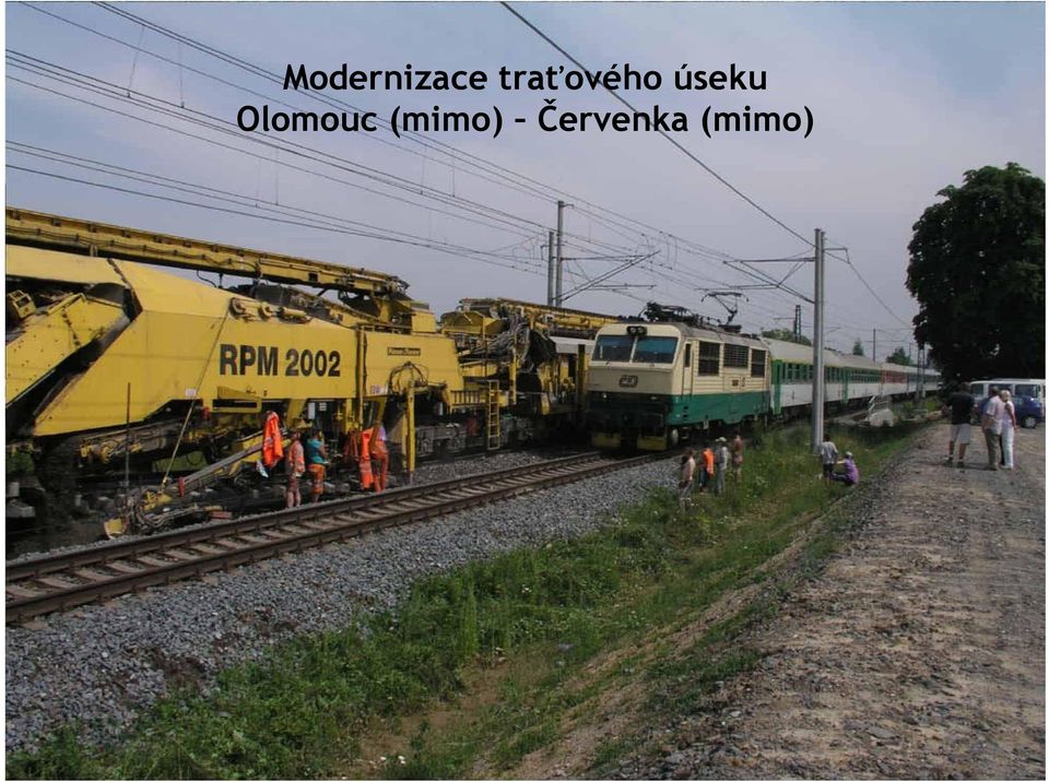úseku Olomouc