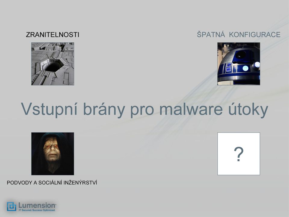 brány pro malware útoky?