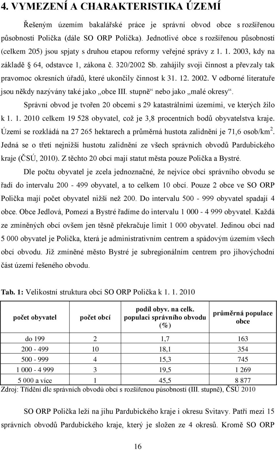zahájily svoji činnost a převzaly tak pravomoc okresních úřadŧ, které ukončily činnost k 31. 12. 2002. V odborné literatuře jsou někdy nazývány také jako obce III. stupně nebo jako malé okresy.