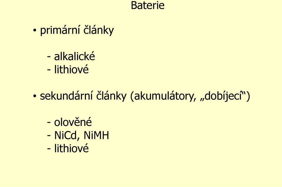 sekundární články