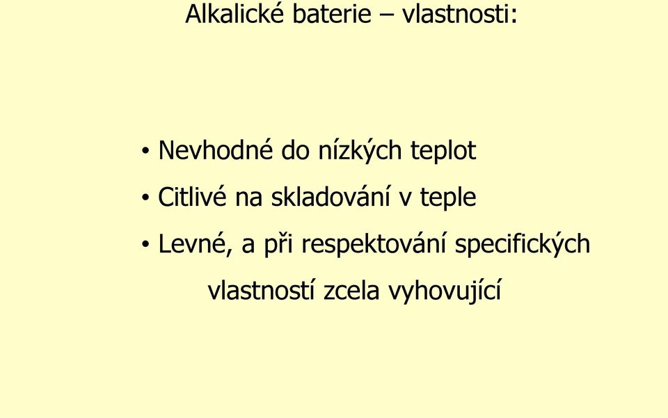 skladování v teple Levné, a při