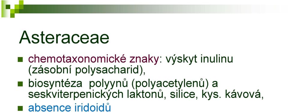polyynů (polyacetylenů) a