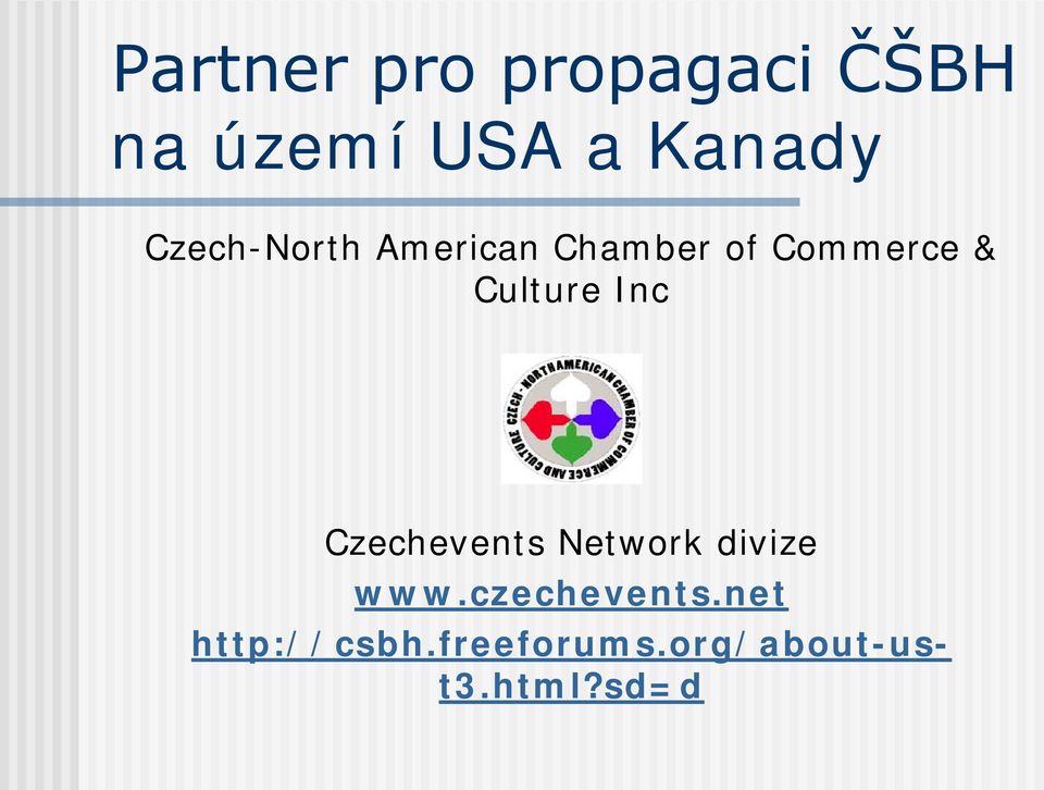 Culture Inc Czechevents Network divize www.