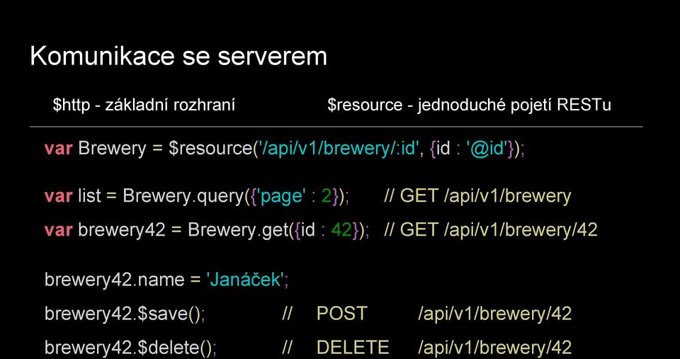 query({'page' : 2}); // GET /api/v1/brewery var brewery42 = Brewery.