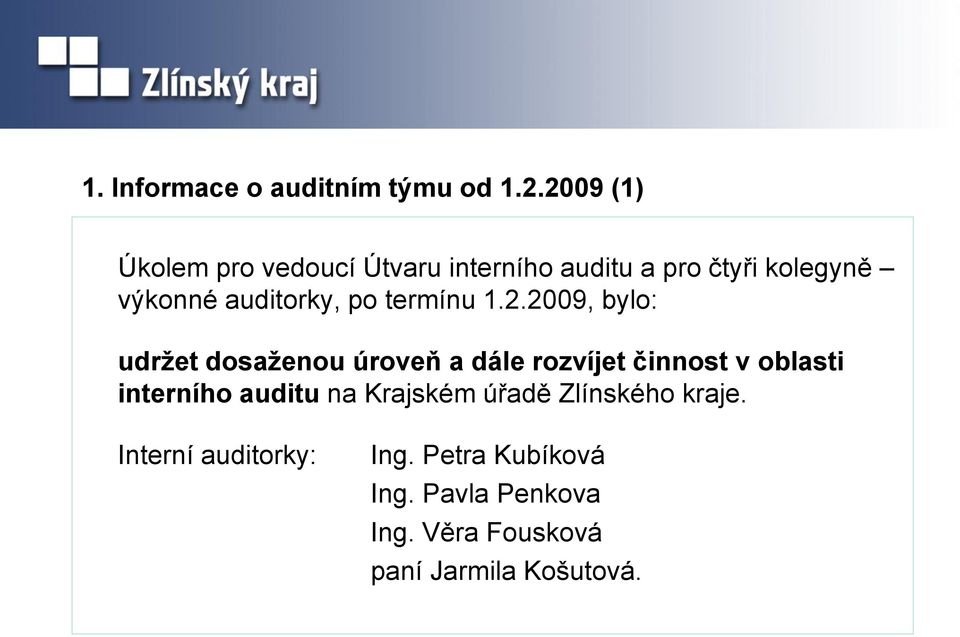 auditorky, po termínu 1.2.