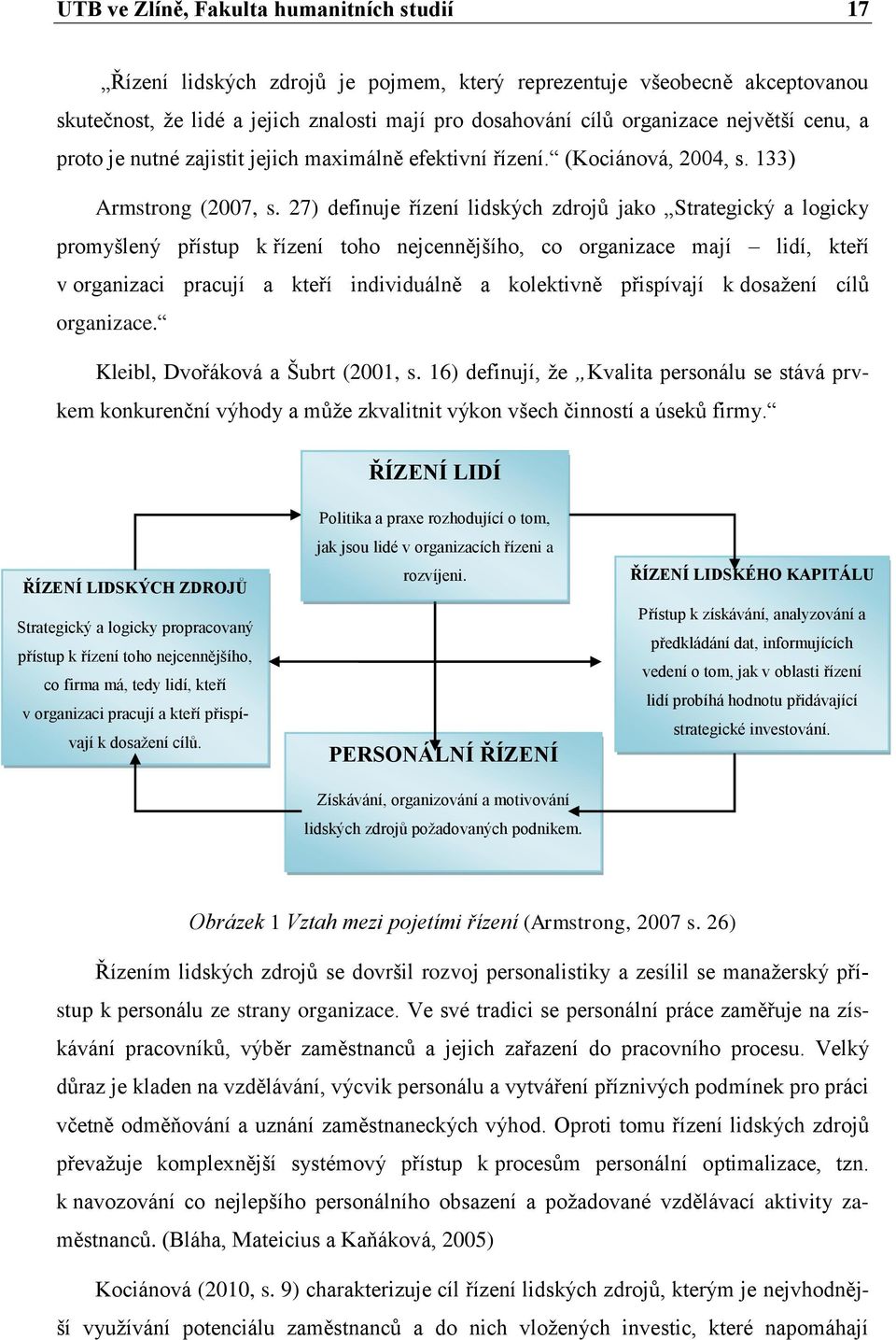 27) definuje řízení lidských zdrojů jako Strategický a logicky promyšlený přístup k řízení toho nejcennějšího, co organizace mají lidí, kteří v organizaci pracují a kteří individuálně a kolektivně