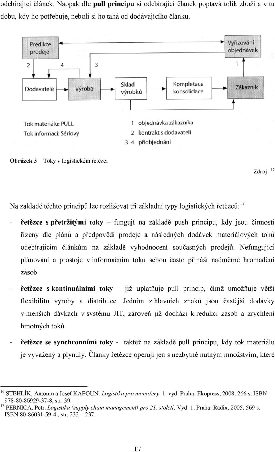 jsou činnosti řízeny dle plánů a předpovědí prodeje a následných dodávek materiálových toků odebírajícím článkům na základě vyhodnocení současných prodejů.