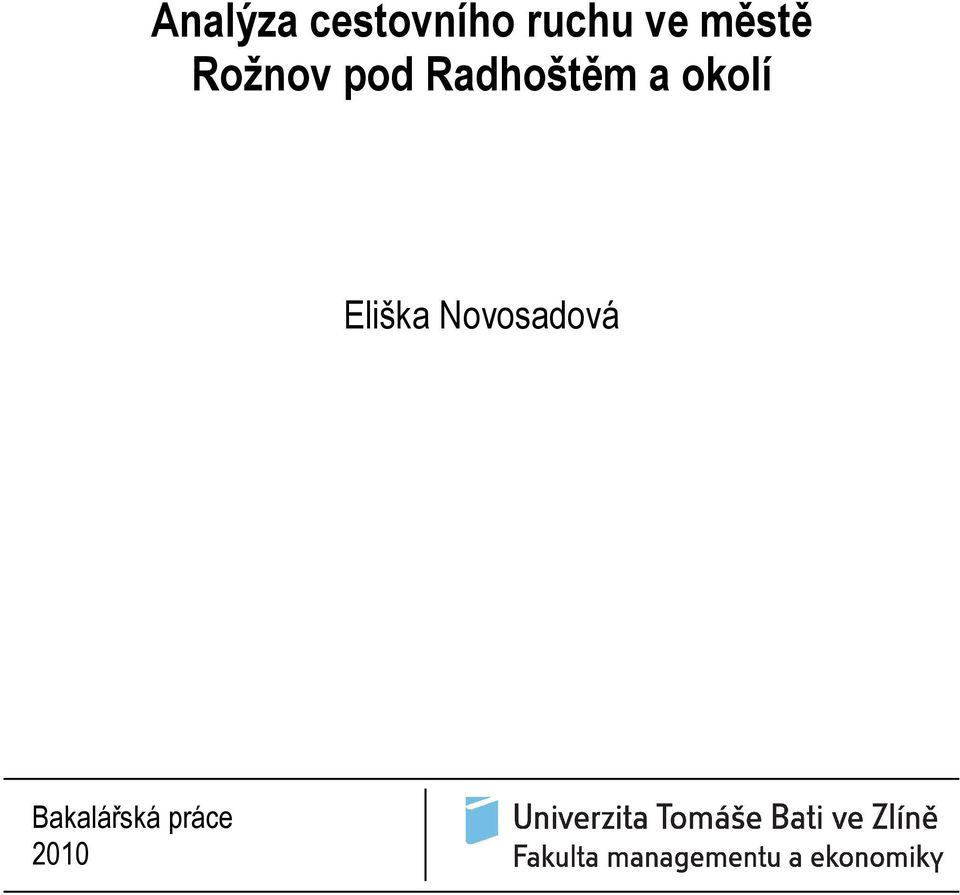 Radhoštěm a okolí Eliška
