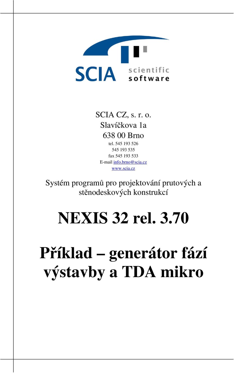 cz www.scia.