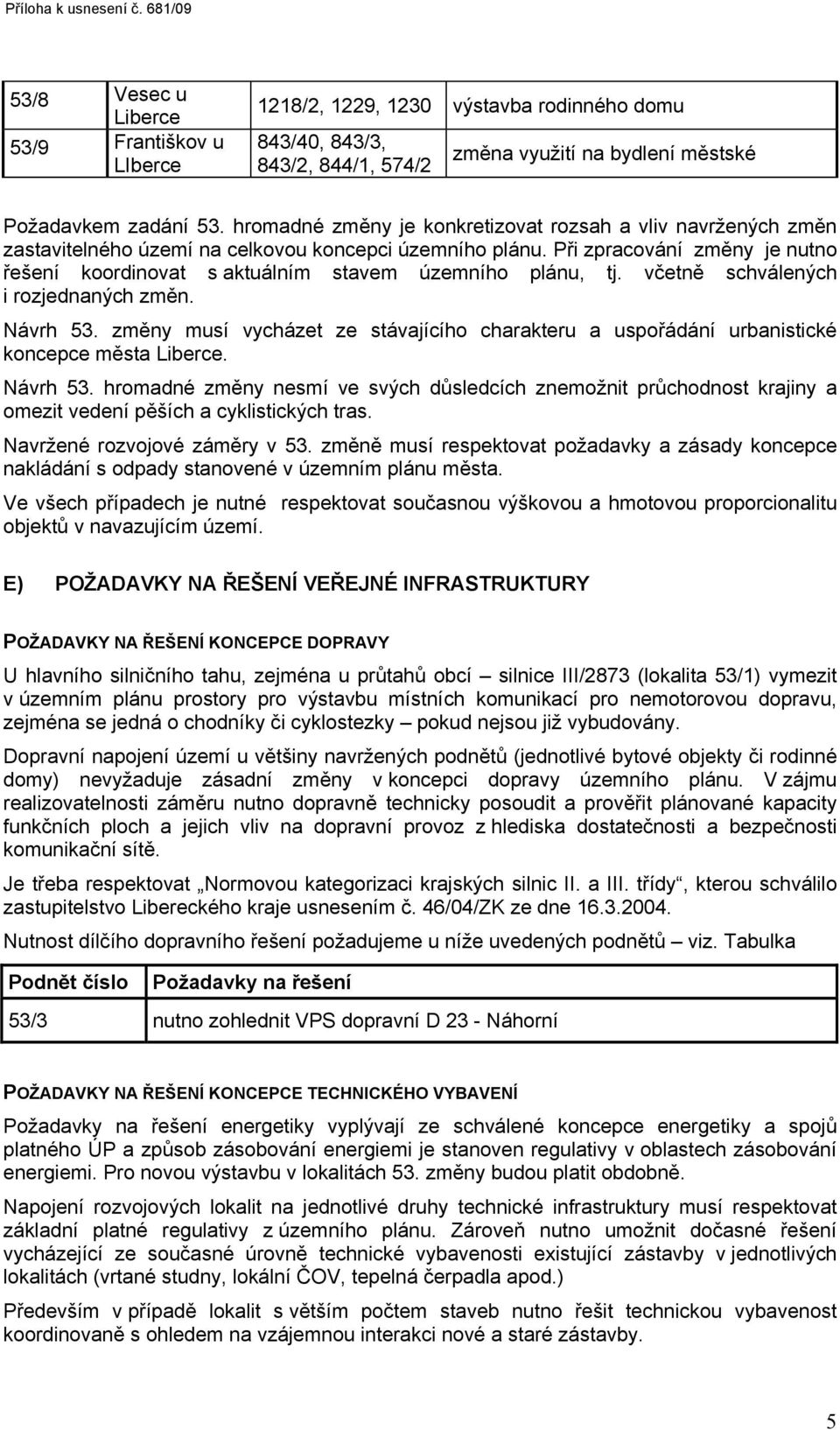 hromadné změny je konkretizovat rozsah a vliv navržených změn zastavitelného území na celkovou koncepci územního plánu.