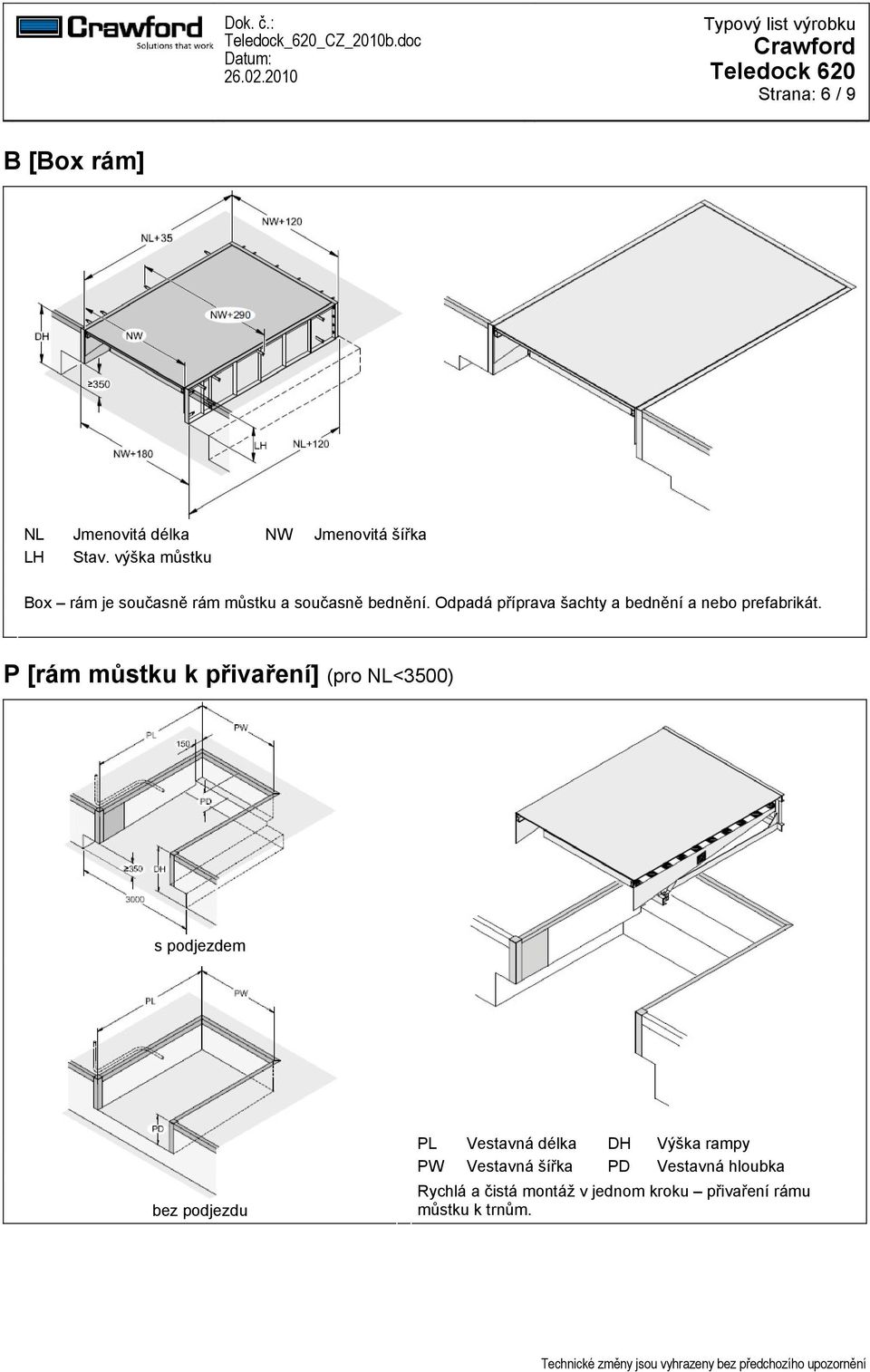 Odpadá příprava šachty a bednění a nebo prefabrikát.