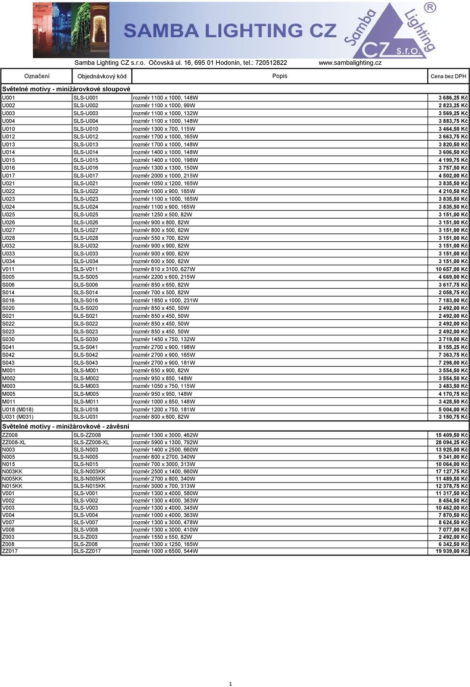 1100 x 1000, 132W 3 569,25 Kč U004 SLS-U004 rozměr 1100 x 1000, 148W 3 883,75 Kč U010 SLS-U010 rozměr 1300 x 700, 115W 3 464,50 Kč U012 SLS-U012 rozměr 1700 x 1000, 165W 3 663,75 Kč U013 SLS-U013