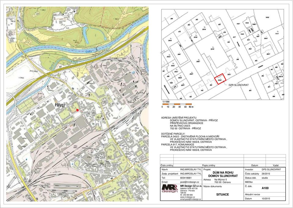 PROKEŠOVO NÁM 1803/8, OSTRAVA PARCELA 917, KOMUNIKACE VE VLASTNICTVÍ STATUTÁRNÍ MĚSTO OSTRAVA, PROKEŠOVO NÁM