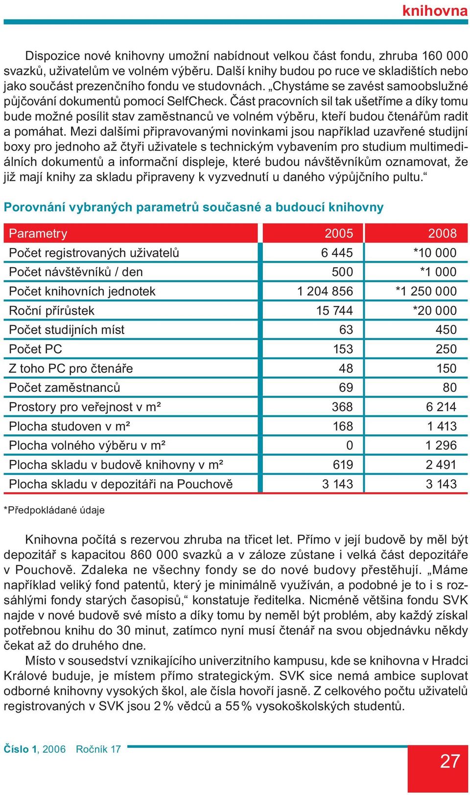 Část pracovních sil tak ušetříme a díky tomu bude možné posílit stav zaměstnanců ve volném výběru, kteří budou čtenářům radit a pomáhat.