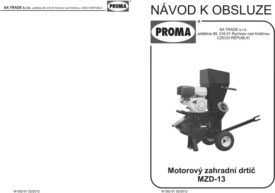Kněžnou CZECH REPUBLIC Motorový