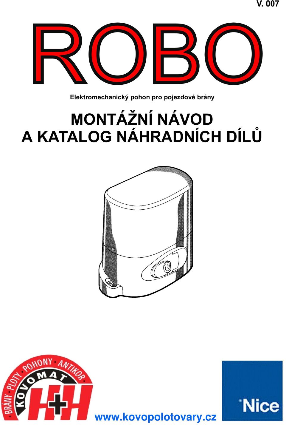 MONTÁŽNÍ NÁVOD A KATALOG