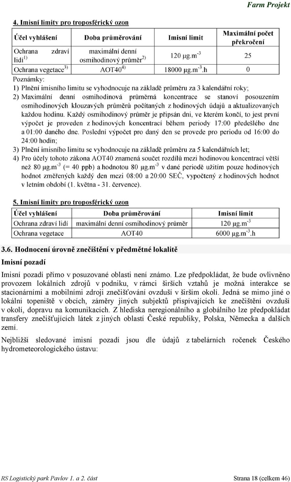 Jedná se mimo jiné o lokální topeniště v obcích, záměry jiných subjektů přispívajících ke znečištění ovzduší v okolí, dopravu na komunikacích.