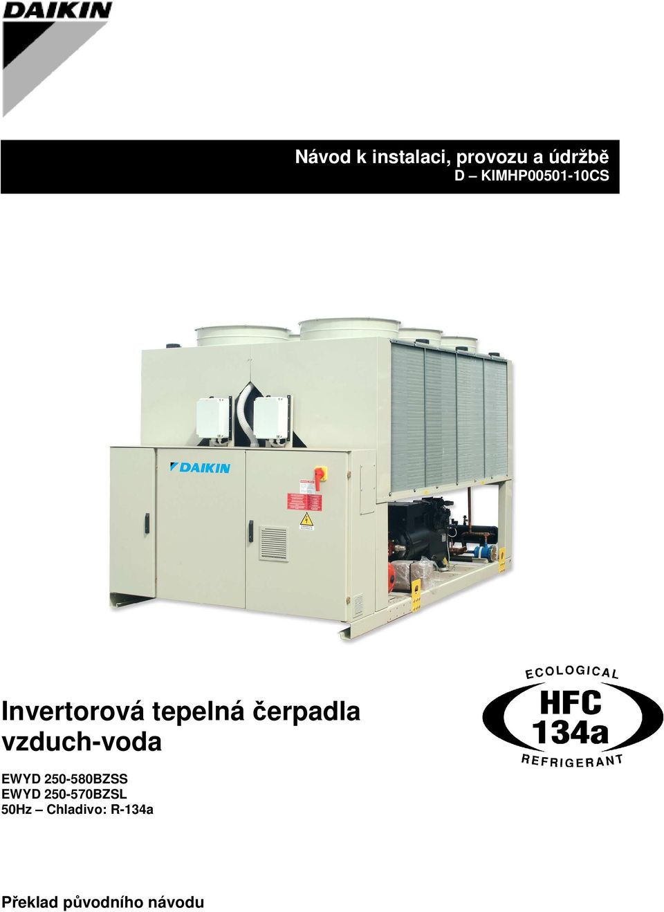 čerpadla vzduch-voda EWYD 250-580BZSS EWYD