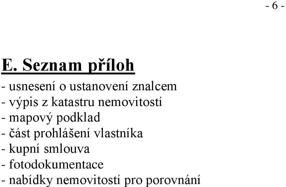 část prohlášení vlastníka - kupní smlouva -