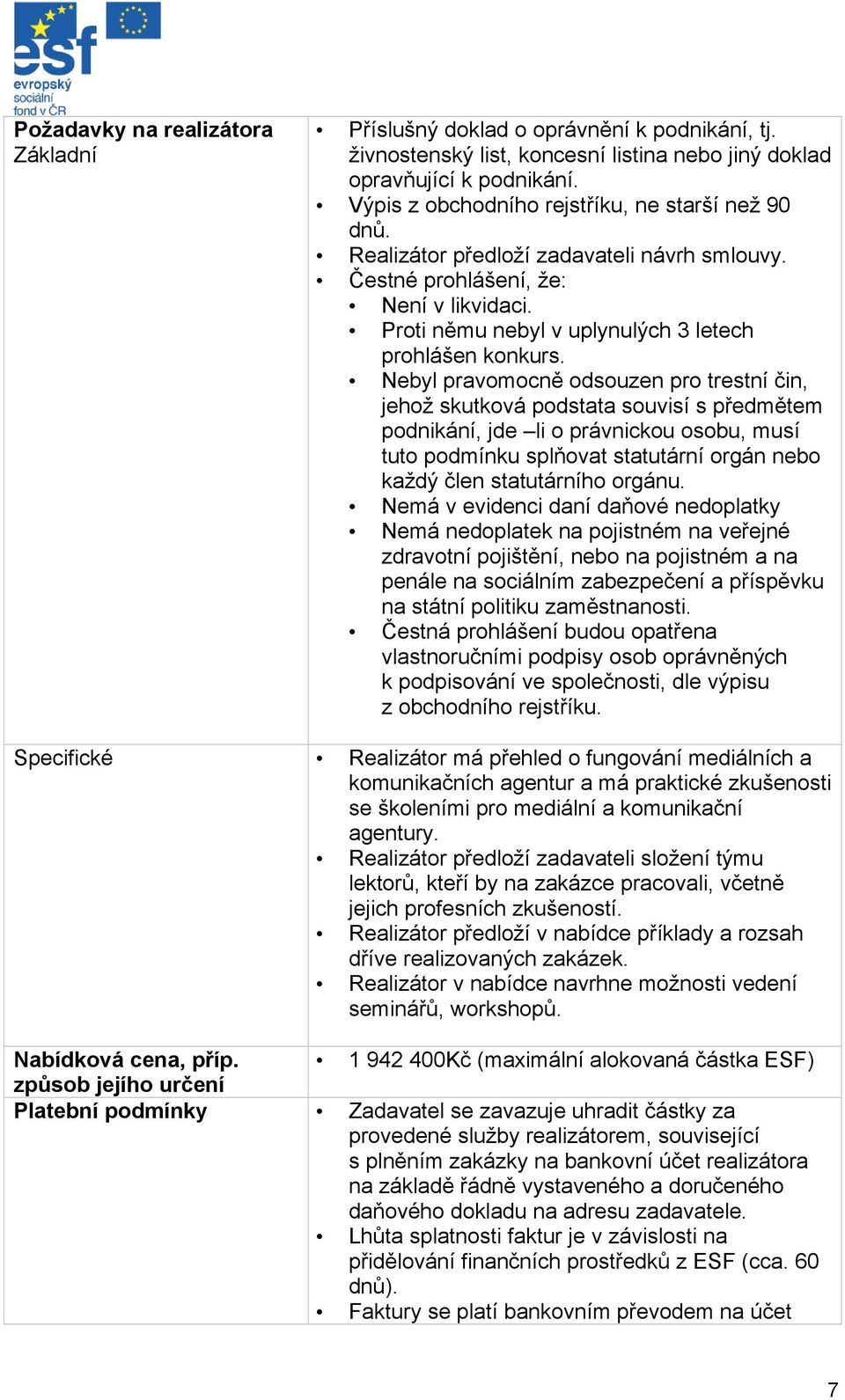 Nebyl pravomocně odsouzen pro trestní čin, jehož skutková podstata souvisí s předmětem podnikání, jde li o právnickou osobu, musí tuto podmínku splňovat statutární orgán nebo každý člen statutárního