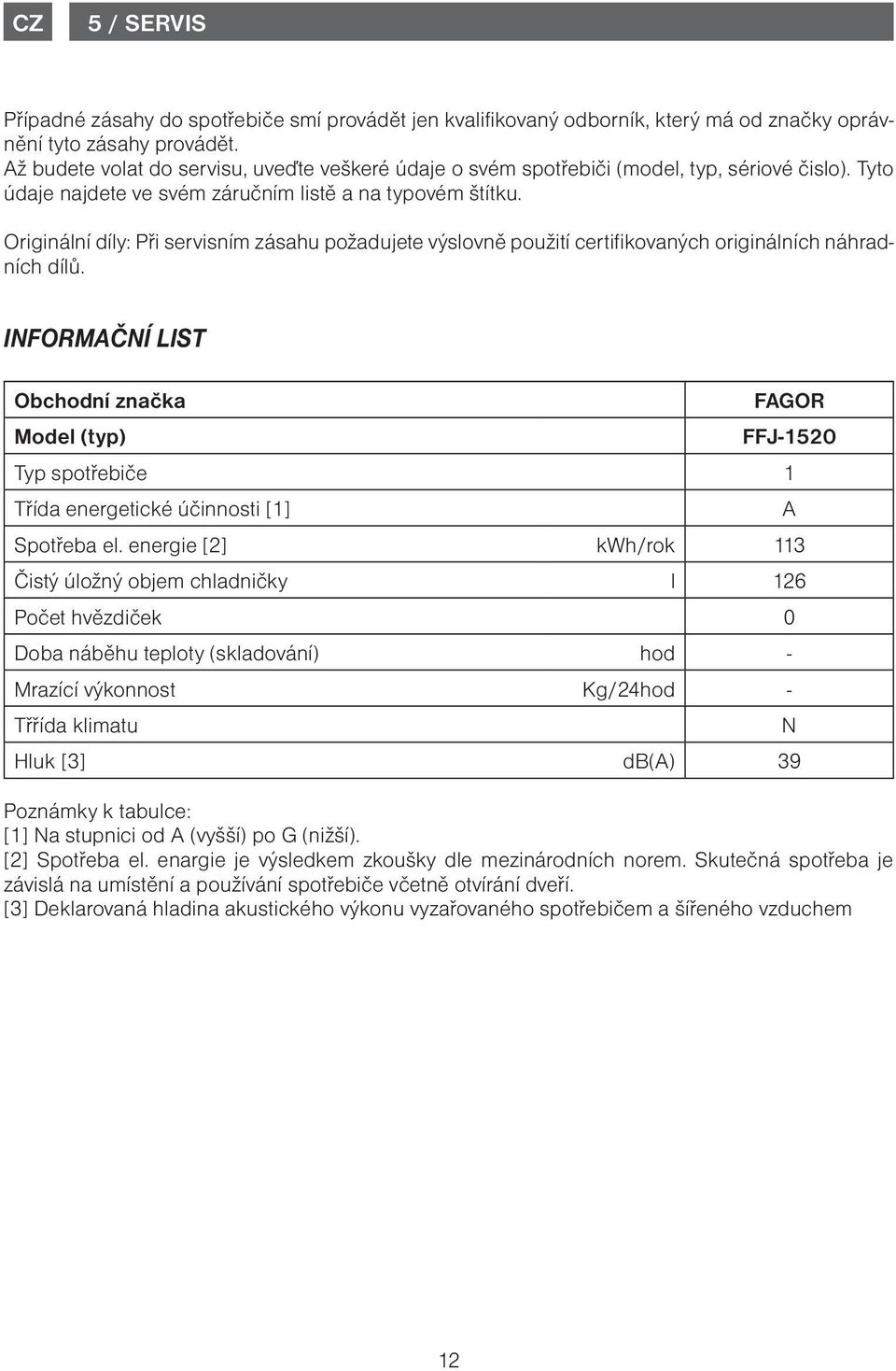 Originální díly: Při servisním zásahu požadujete výslovně použití certifikovaných originálních náhradních dílů.