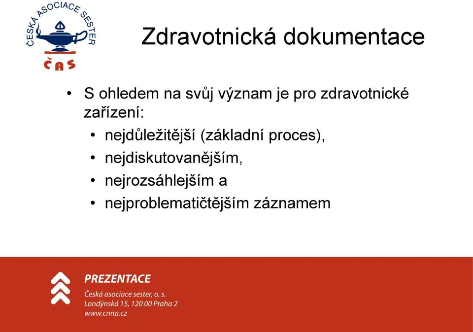 nejdůležitější (základní proces),