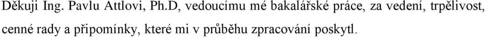 vedení, trpělivost, cenné rady a