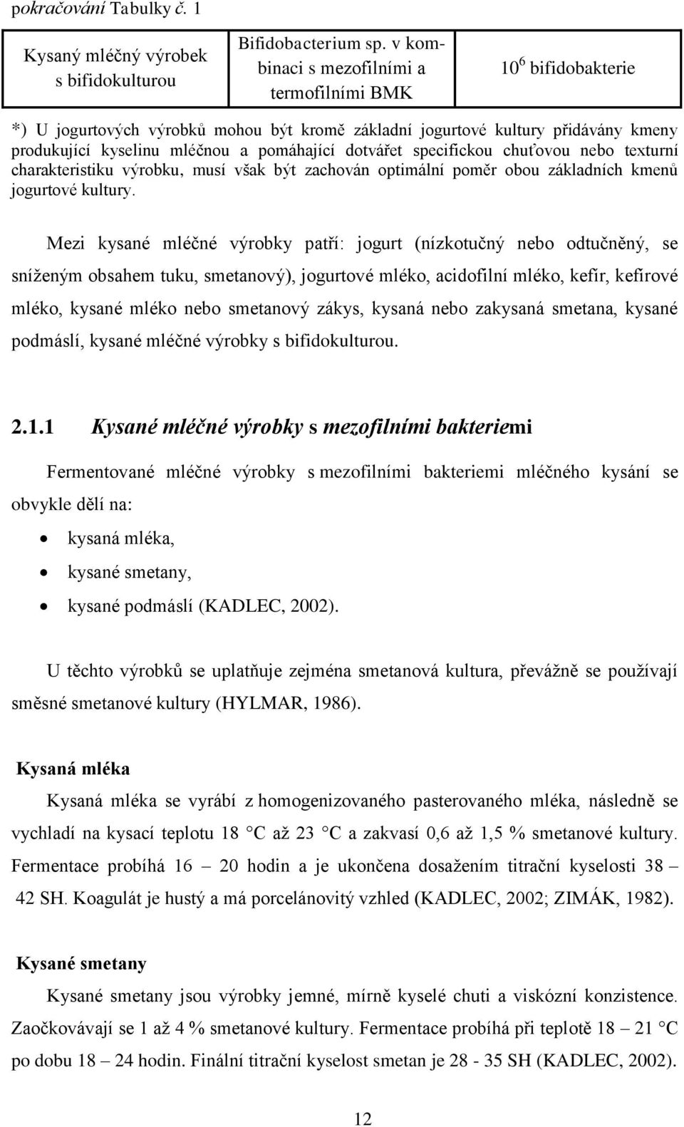 specifickou chuťovou nebo texturní charakteristiku výrobku, musí však být zachován optimální poměr obou základních kmenů jogurtové kultury.