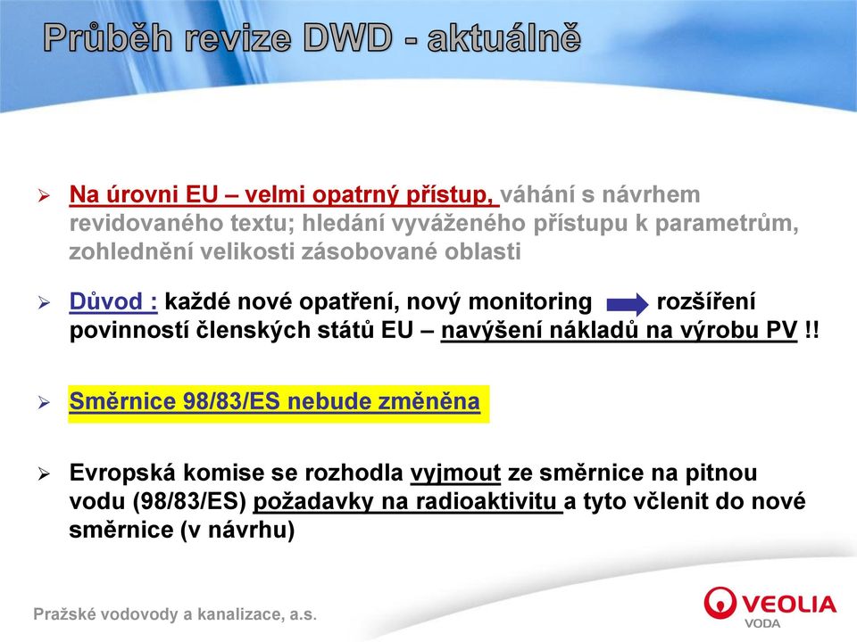 povinností členských států EU navýšení nákladů na výrobu PV!