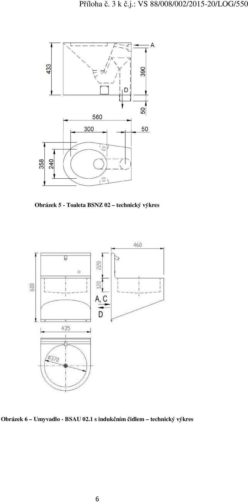 Umyvadlo - BSAU 02.