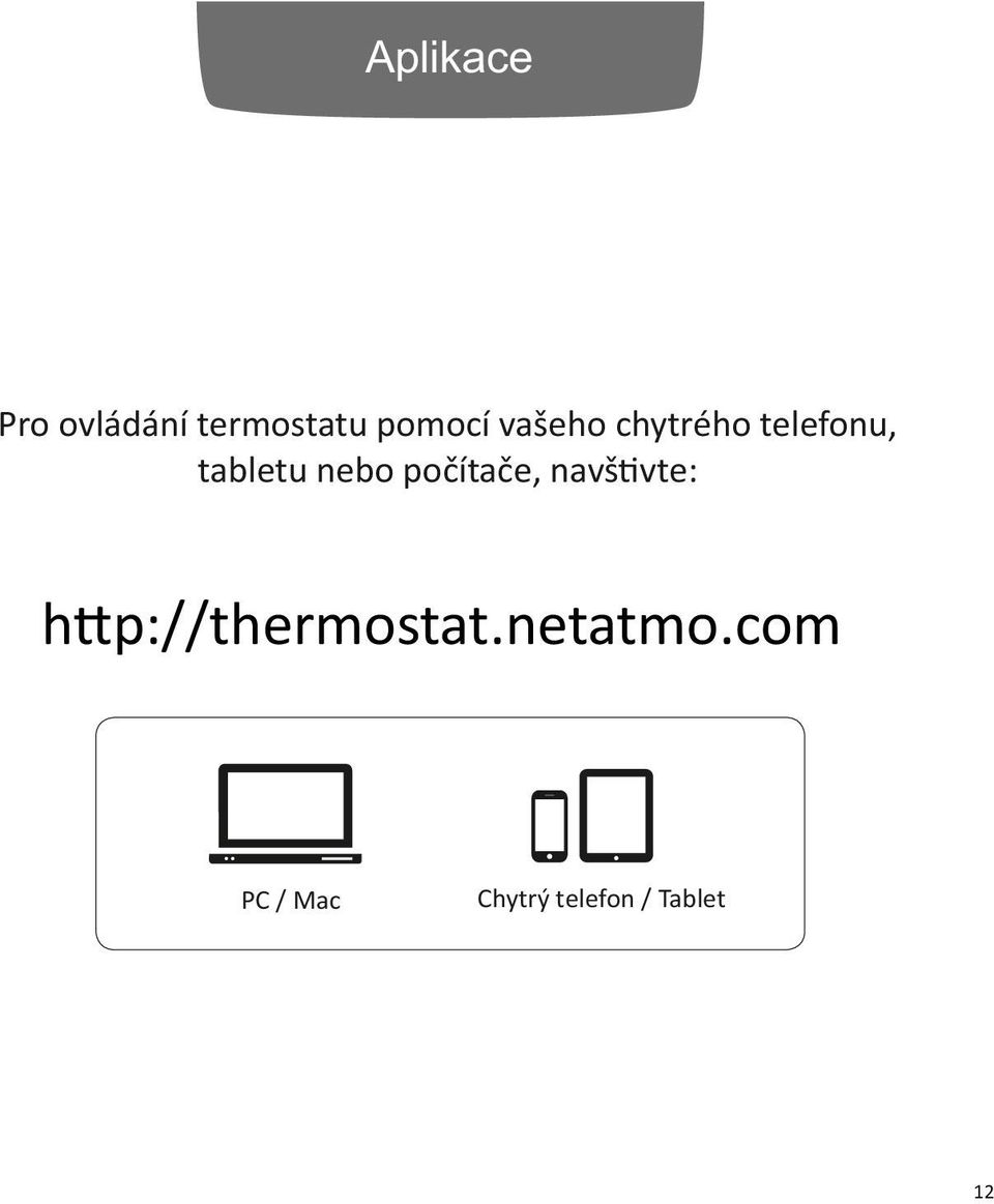 počítače, navš vte: h p://thermostat.