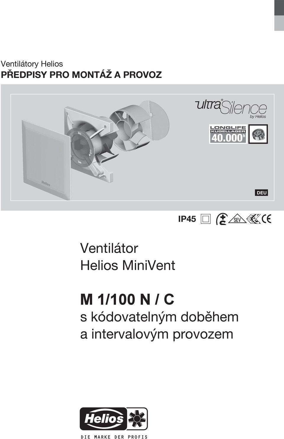 Helios MiniVent M /00 N / C M /00 NC